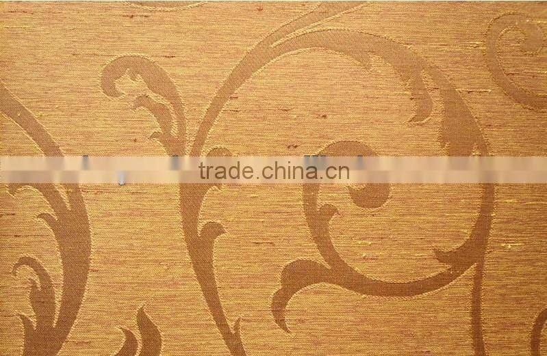 Jacquard Covering Wall Fabric/ Wall Covering Fabric Made of Polyester Fabric