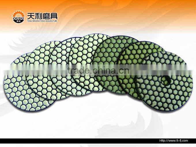 velcro polishing pads polishing dry pads