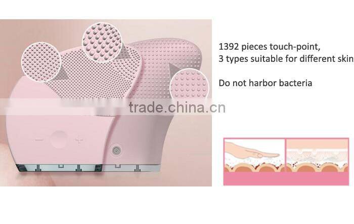 Silicone facial cleansing brush manufacturer