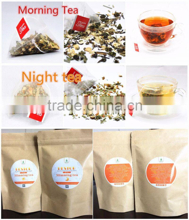Hot Selling Herbal Private Label detox tea 28 day