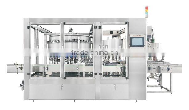 Rotary type plastic bottle sunflower oil filling and capping machine