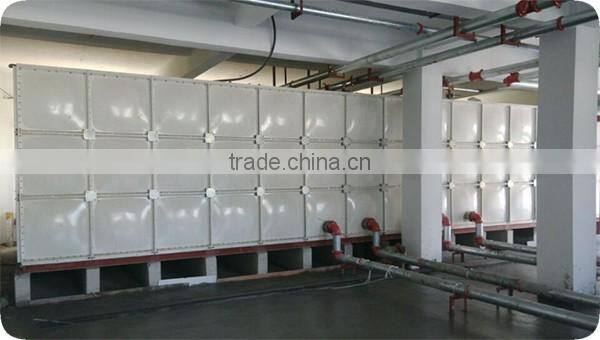 Fiberglass water tank