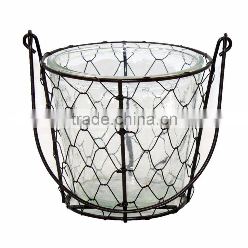 glass candle holder jars wholesale wrought iron wall
