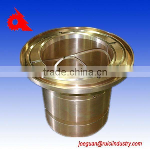 impregnated oil groove copper bushing