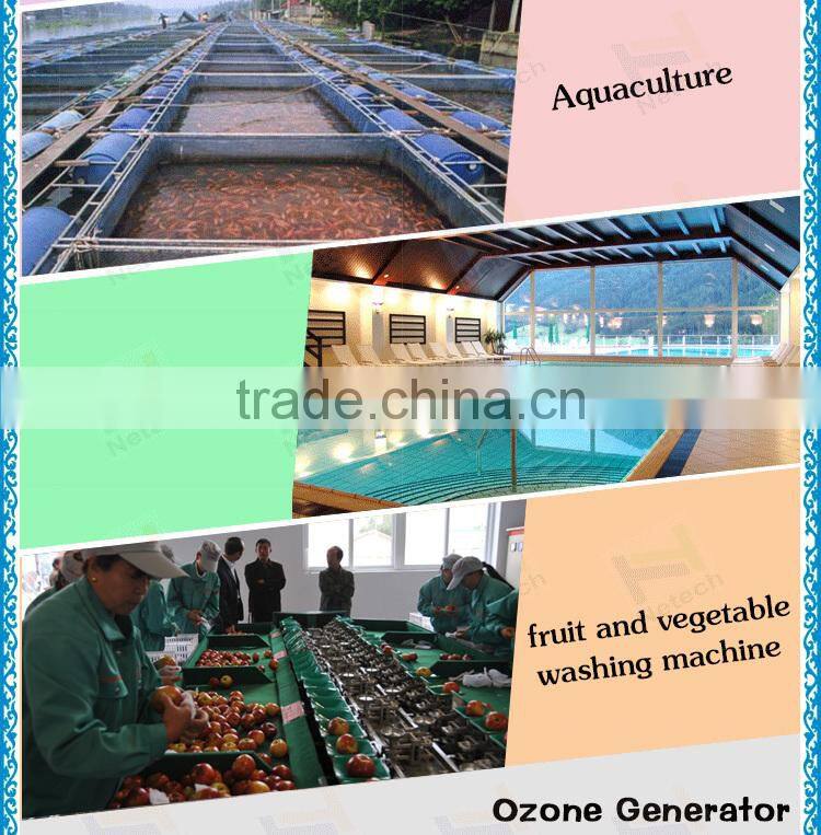 water treatment ozone water dissolved equipment with mixer / oxygen spare parts
