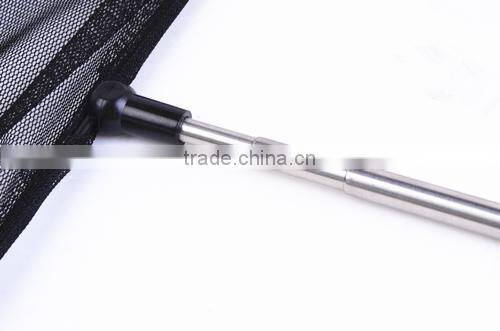China factory telescopic black fish net 5 inch 12.5x10 cm