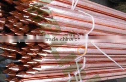 Hot Dip Galvanized, Carbon steel Varilla de anclaje tripla con helice