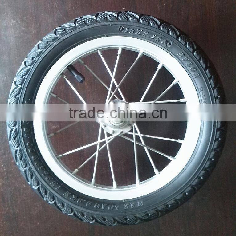 12 Inch Bicycle wheel (12x2.125 , 12x1.75)