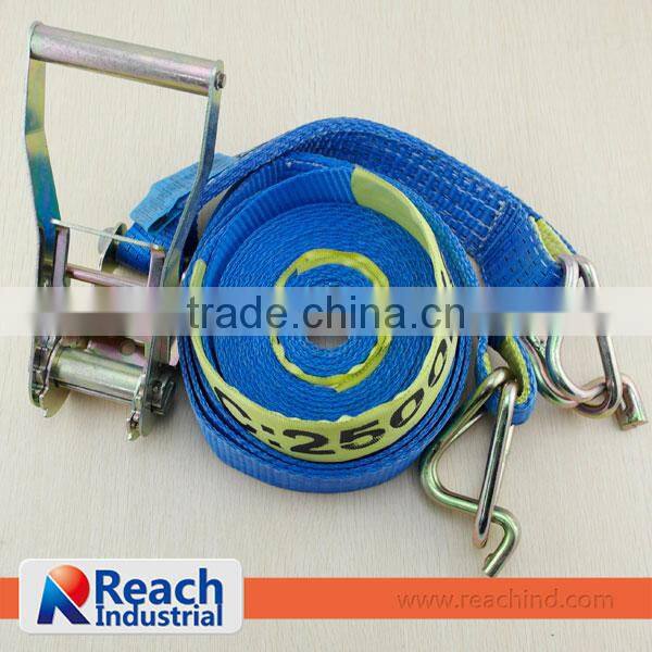 2" Ratchet Tie Down Straps with Goose Hook