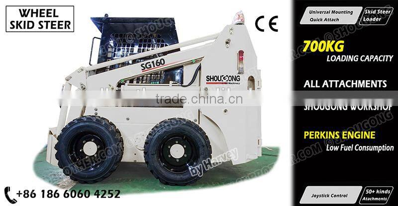 SG160 750kg Skid Steer Loader
