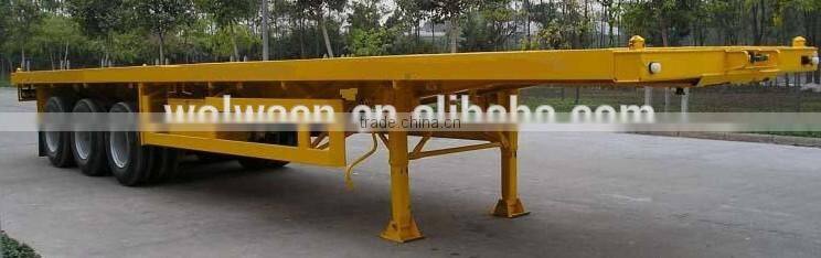 china manufacturer supply skeleton semi trailer with high quality