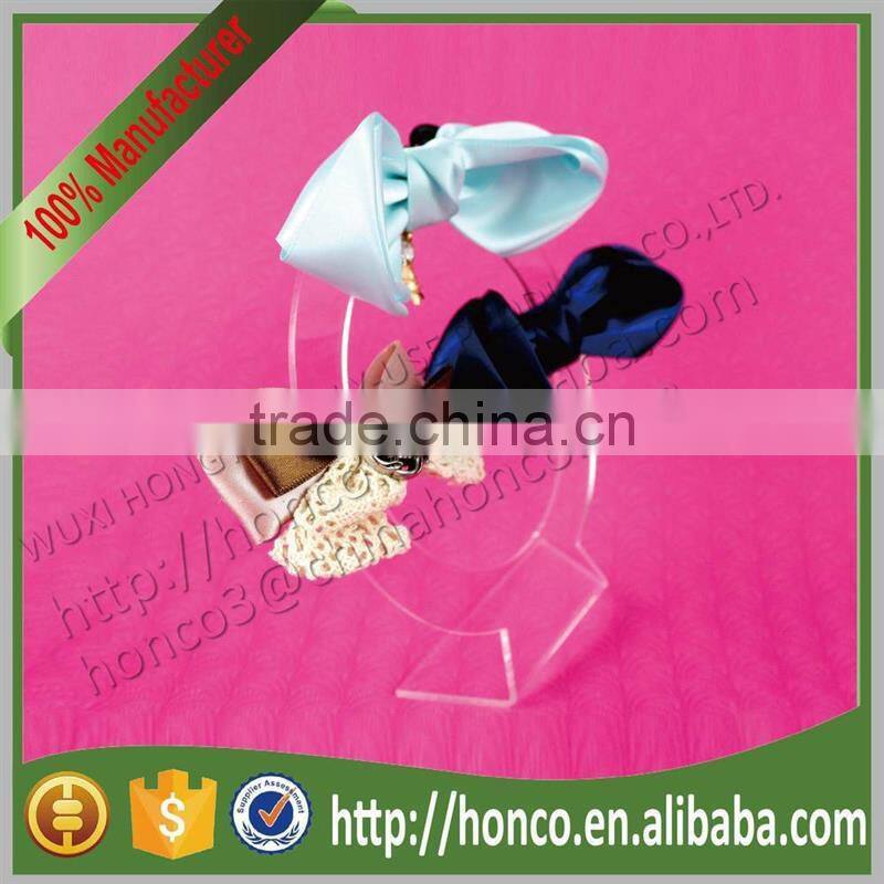 Clear colour Acrylic Hair Pin Rack, Hair Clip Stand Display