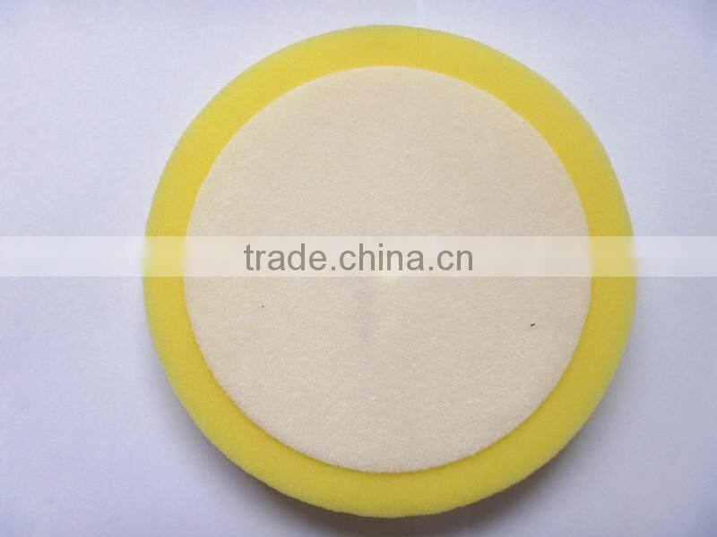 Mini wave wash car polishing foam pad/makeup organizer foam for car/door