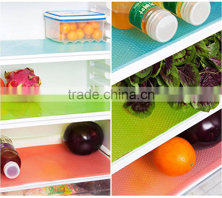 2016 New Design Colorful EVA Non-slip Fridge Mat