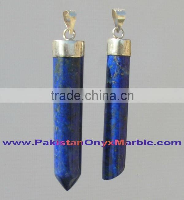 STERLING SILVER PENDANTS LAPIS LAZULI JEWELRY