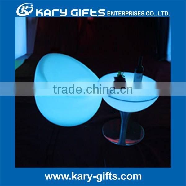 Mutil-Color Waterproof Nightclub Cheap Round LED Light Sofa
