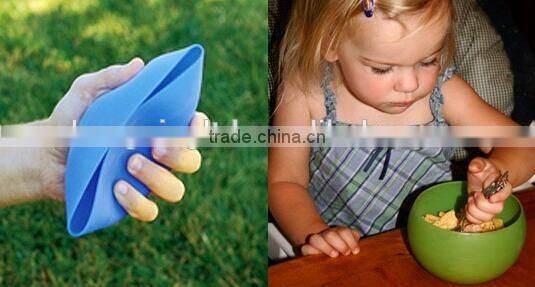 Silicone Squish Bowl And Cup Set