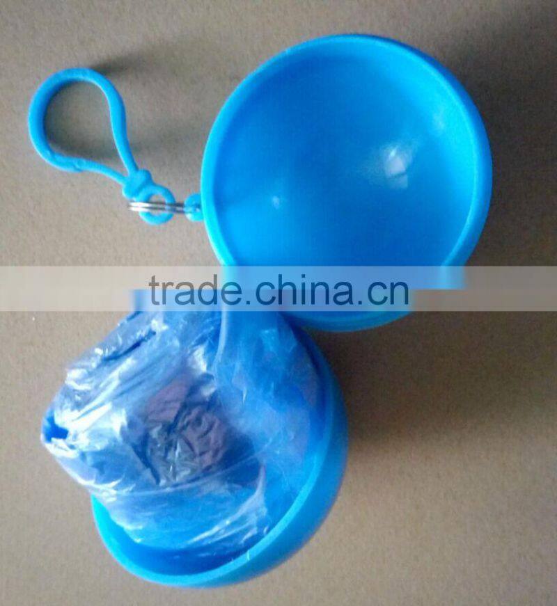 15122808 poncho ball,plastic ball for poncho,plastic ball for raincoat