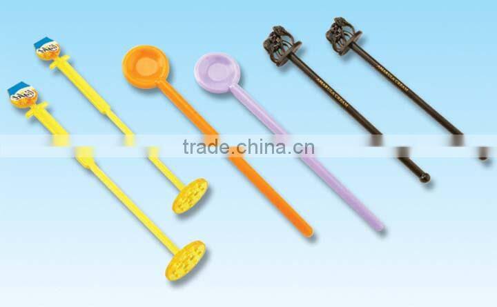 plastic round muddler