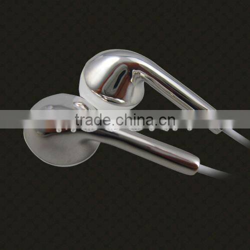 Luxury platinum plated in-ear headphones, genuine gold earphone for iPhone 7