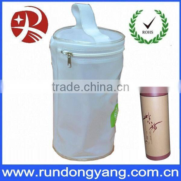 white pvc ladies cup bags