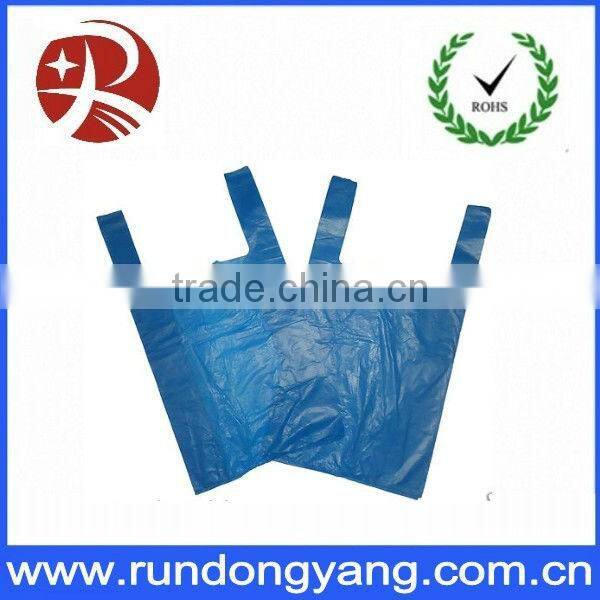 wholesale cheap plastic t-shirt bag for garbage