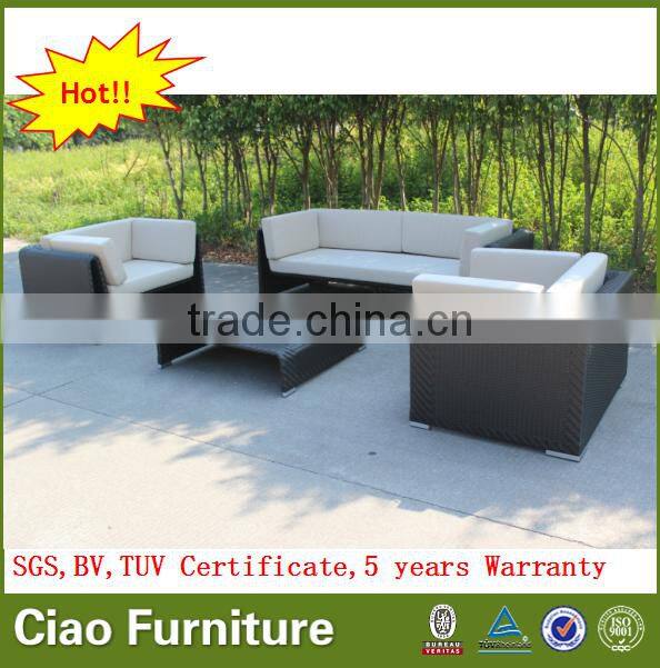 2017 Outdoor furniture big size lesure garden sofa set