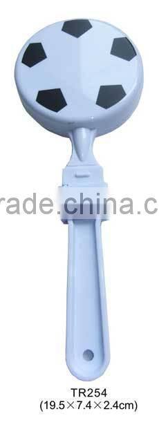 Football style noise maker hand clapper for sports meeting