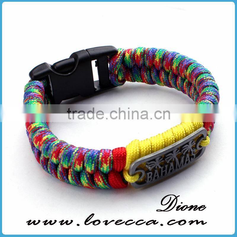Emergency Paracord 550 Bracelet Parachute Cord Bracelet for Survival