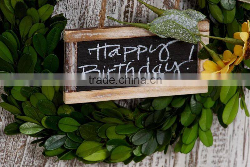 8'' preserved boxwood wreath wholesale