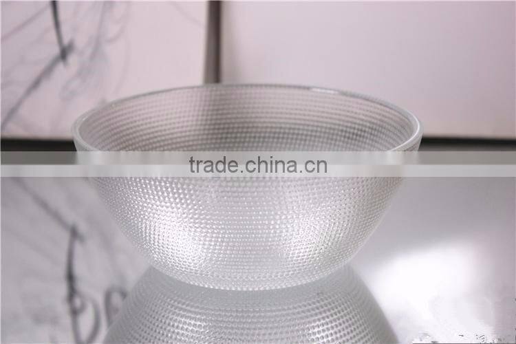 crystal creamer nut glass sugar bowl set