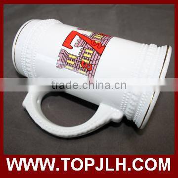 custom logo enjoy beer time personalized beer mug for promotion