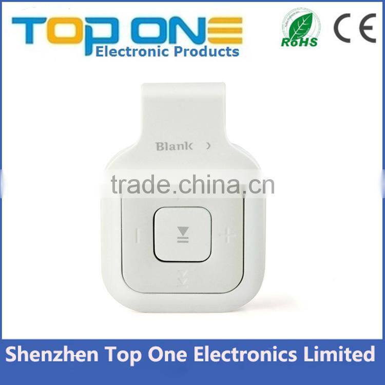 2015 Hot selling ultra lightweight Bluetooth Receiver headset with Built In Microphone