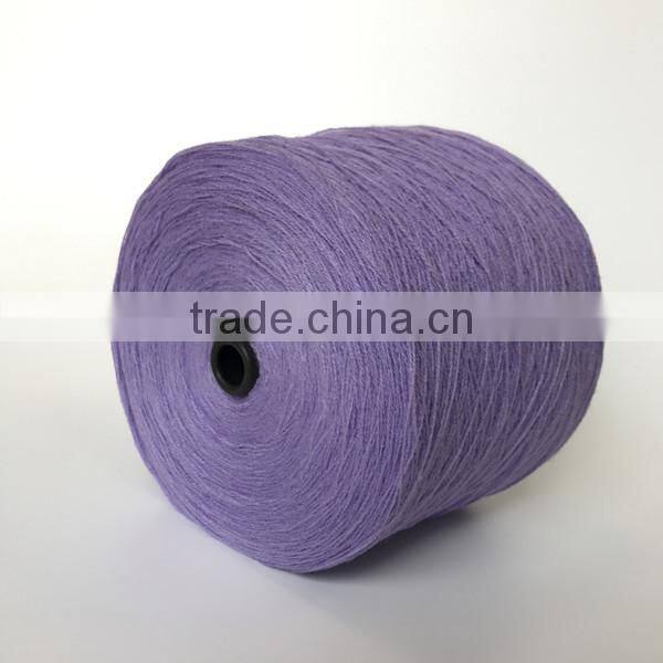 High bulk inflated dyed 100% acrylic yarn 28s/2 on cone for sweater knitting