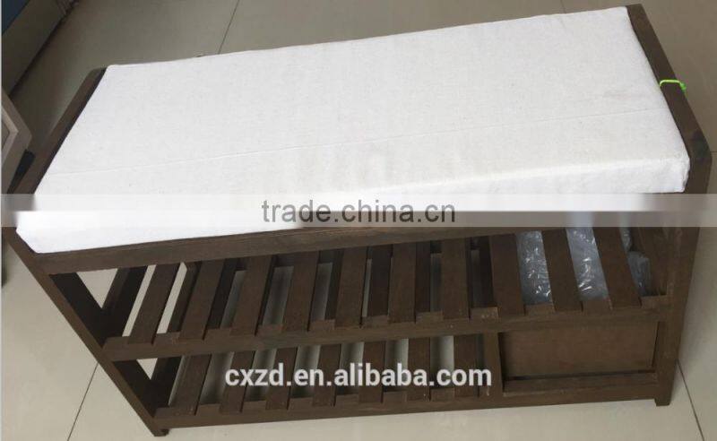 Double stool shoe rack