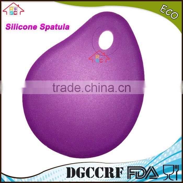 NBRSC Silicone Pastry Cutter Cream Measuring Unit Silicone Bowl Scraper Pot Pan Cleaning Baking Kitchen Tool