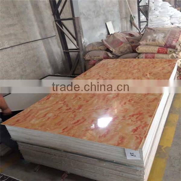 2016 new price Marble Texture series board wall panel ,indoor wall panel
