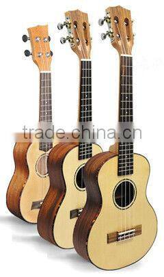 wholesale 26'' solid spruce ukulele