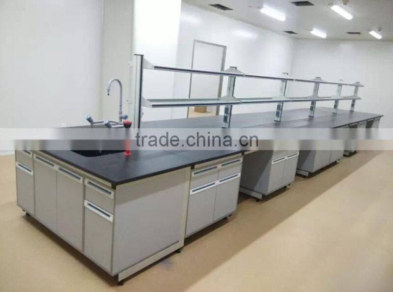 cheap price Center Lab Table Armenian College Project Lab Furniture