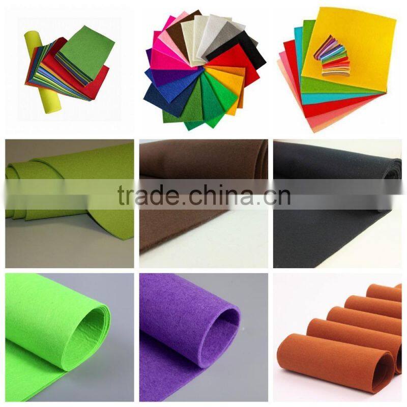 polyester felt fabric and polypropylene felt fabric