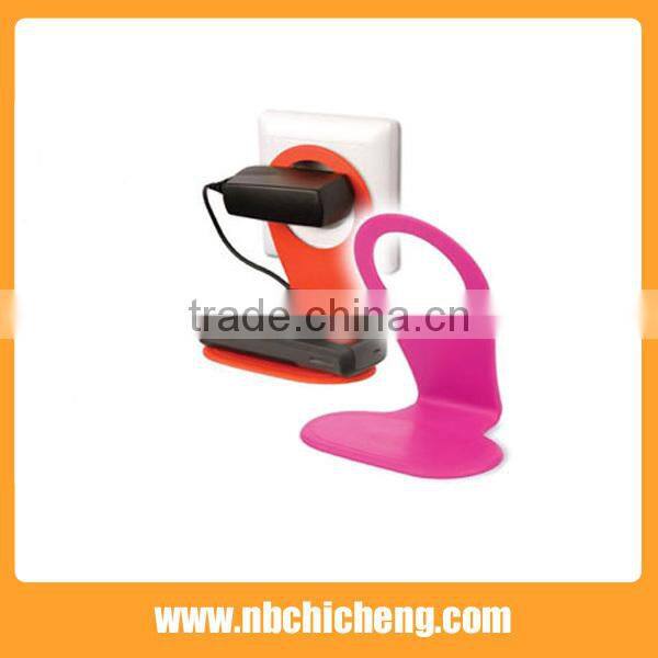 Plastic Foldable Mobile Phone Charger Holder