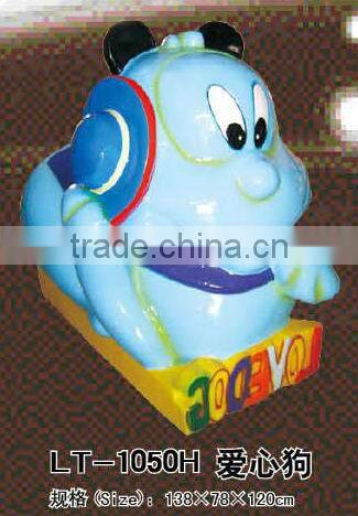 Excellent Quality Top FRP Material Game Machines Kids Coin Operated Rides LT-1050H