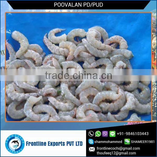 Standard Packed Frozen Poovalan PD/PUD Exporter