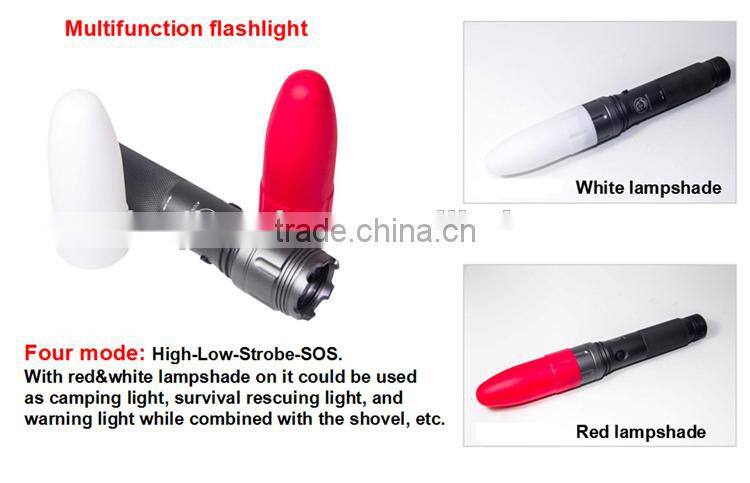 Wilderness Survival Kit for Self-Driving/Essential Survival Kit/Outdoor Multifunction Shovel saw flashlight axe knife ice-axe