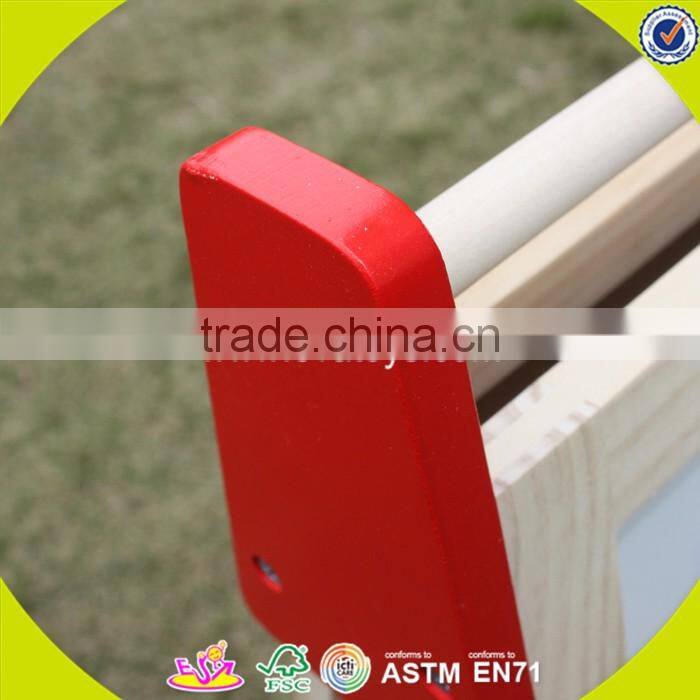 2017 wholesale baby wooden magnetic sketchpad diy kids wooden magnetic sketchpad sale children wood magnetic sketchpad W12B096