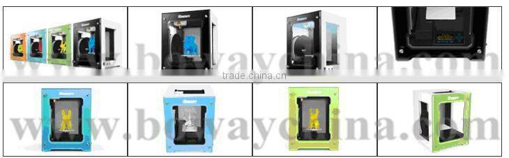 3d printing Boway PLA one button printing Multi color model producing desktop 3d printer