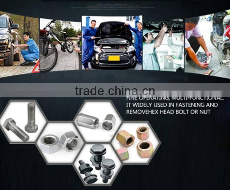 10mm ratchet wrench Flexible head Gear Spanner Combination Torque Chrome Vanadium Auto Repair Two way