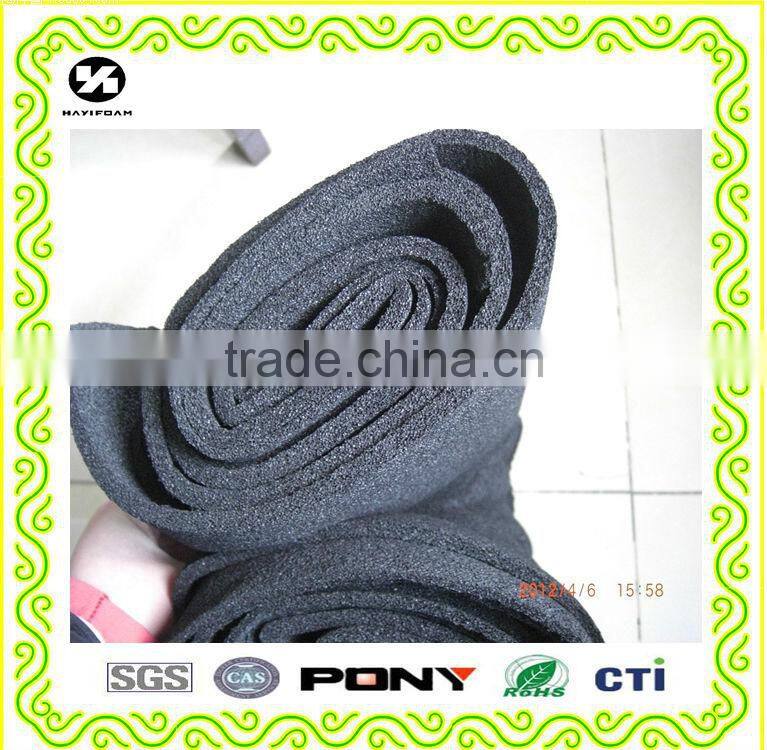 polyurethane thermal insulation(EPDM) rubber flooring underlay