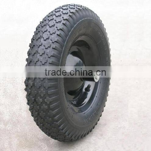 16" Pneumatic Wheel 4.00-8 For Most Wheelbarrow