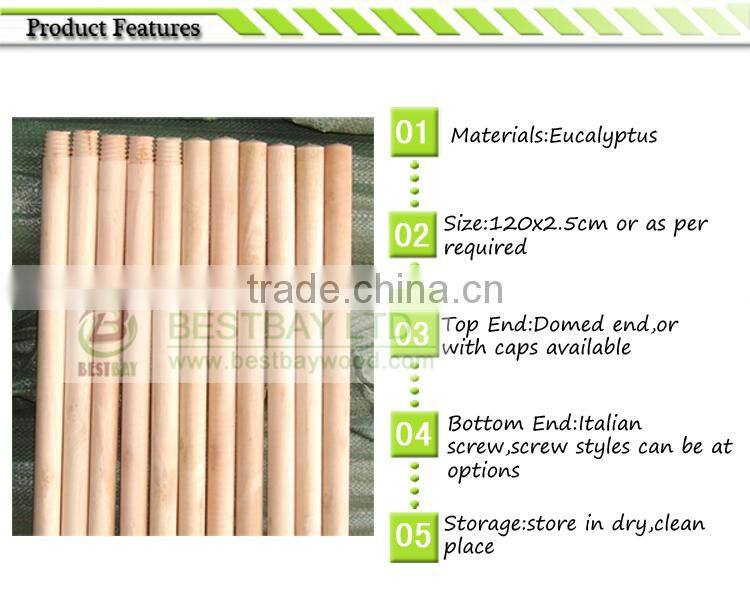 wood broom handle machine for 2.2cm 2.5cm mop handle